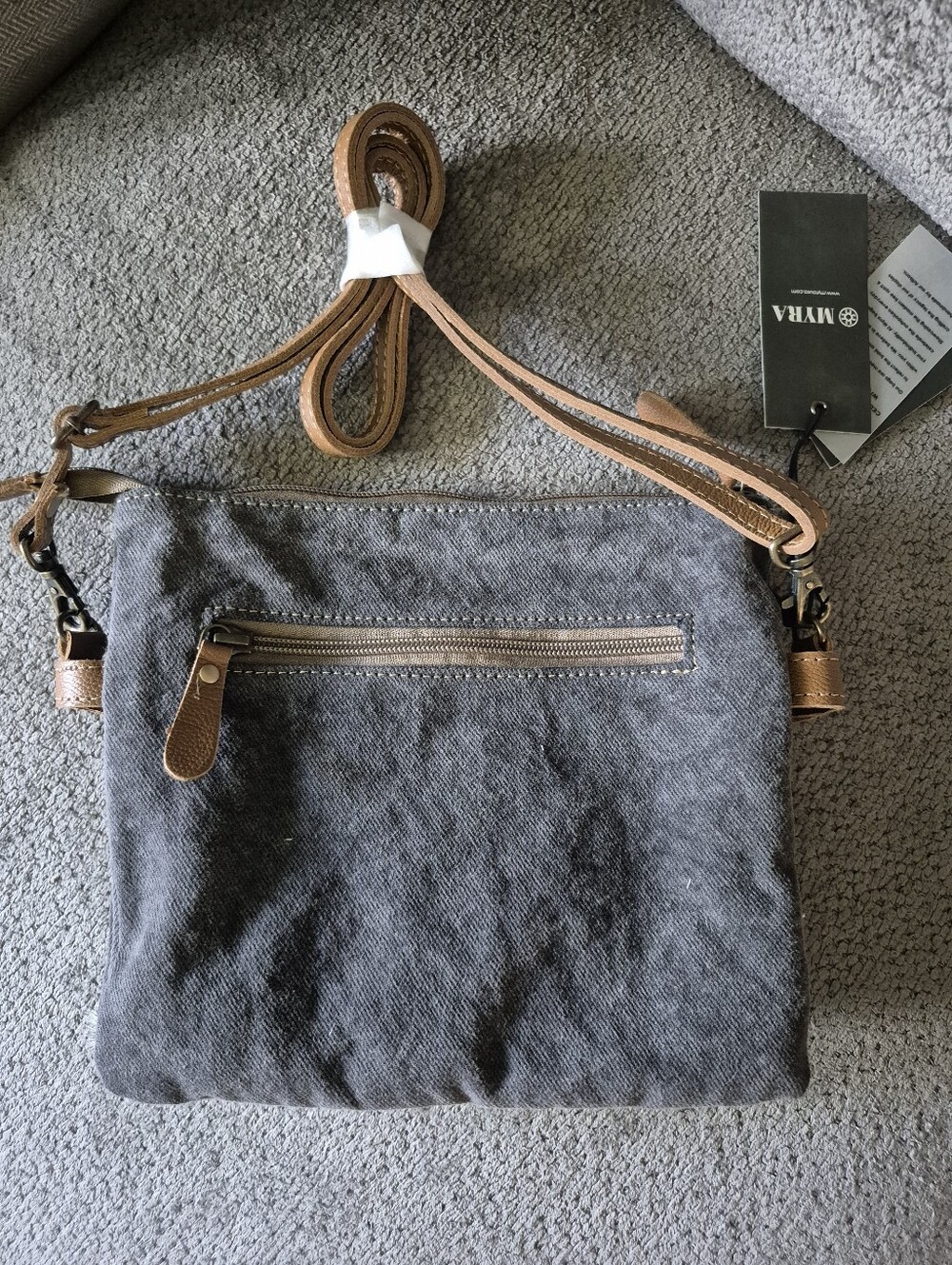Myra Remarkable Canvas & Hairon Bag - Picture 5 of 6
